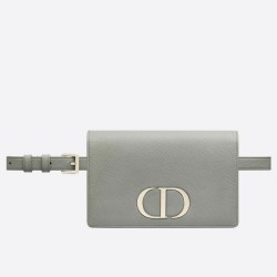 Dior 30 Montaigne 2 In 1 Belt Bag In Grey Calfskin CDBS2006