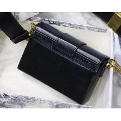 Dior 30 Montaigne Box Bag In Black Lambskin CDBS2021