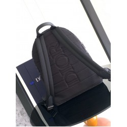 Dior 8 Backpack in Black Dior Oblique Jacquard CDBS2044