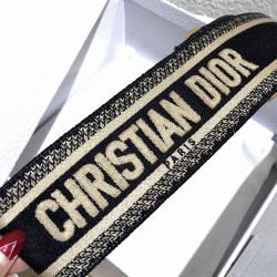 Dior Black Christian Dior Shoulder Strap CDBS2057