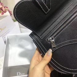 Dior Black DIOR x KAWS Pouch Saddle Bag CDBS2059