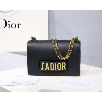 Dior Black J'Adior Calfskin Flap Bag CDBS2061