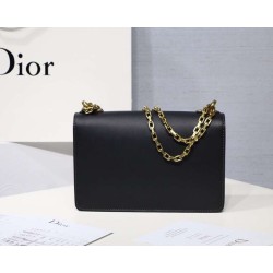 Dior Black J'Adior Calfskin Flap Bag CDBS2061