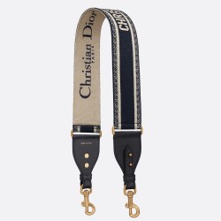 Dior Blue Christian Dior Shoulder Strap CDBS2065