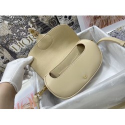 Dior Bobby East-West Bag In Beige Box Calfskin CDBS2075