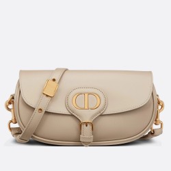 Dior Bobby East-West Bag In Beige Box Calfskin CDBS2075