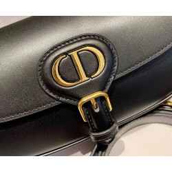 Dior Bobby East-West Bag In Black Box Calfskin CDBS2076