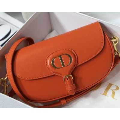 Dior Bobby East-West Bag In Orange Box Calfskin CDBS2078