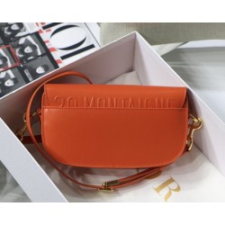 Dior Bobby East-West Bag In Orange Box Calfskin CDBS2078