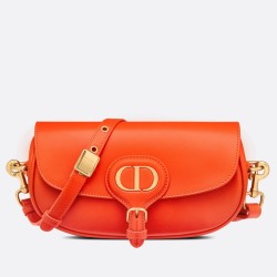 Dior Bobby East-West Bag In Orange Box Calfskin CDBS2078