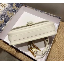 Dior Bobby East-West Bag In White Box Calfskin CDBS2080