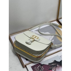 Dior Bobby Frame Bag In White Box Calfskin CDBS2084