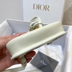 Dior Bobby Micro Bag In White Box Calfskin CDBS2086