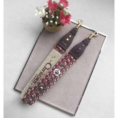 Dior Bordeaux Oblique Shoulder Strap CDBS2142