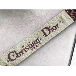 Dior Bordeaux Oblique Shoulder Strap CDBS2142