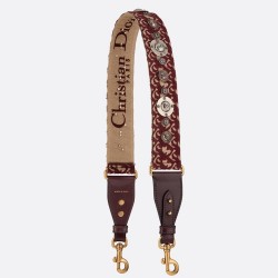 Dior Bordeaux Oblique Shoulder Strap CDBS2142