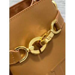 Dior C'est Medium Bag in Brown Saddle Calfskin CDBS2178