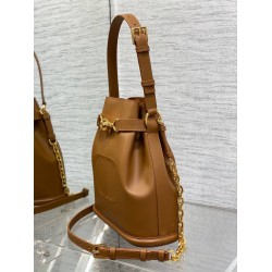 Dior C'est Medium Bag in Brown Saddle Calfskin CDBS2178