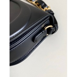 Dior CD Signature Chain Bag in Black Calfskin CDBS2168