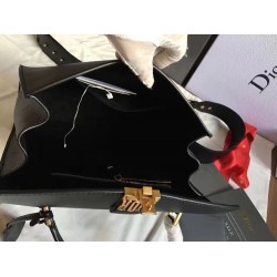 Dior DiorAddict Tote Bag In Black Calfskin CDBS2192