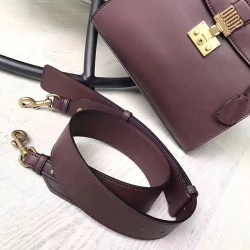 Dior DiorAddict Tote Bag In Bordeaux Calfskin CDBS2194