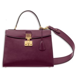 Dior DiorAddict Tote Bag In Bordeaux Calfskin CDBS2194