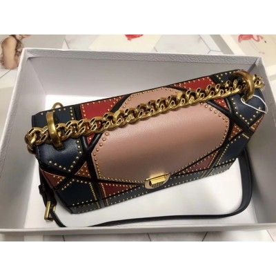 Dior Diorama Bag In Multi-coloured Patchwork CDBS2201