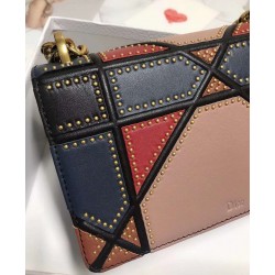 Dior Diorama Bag In Multi-coloured Patchwork CDBS2201