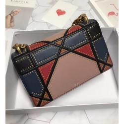 Dior Diorama Bag In Multi-coloured Patchwork CDBS2201