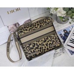 Dior Diorcamp Bag In Beige Multicolor Mizza Embroidery CDBS2209