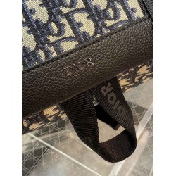 Dior Explorer Backpack In Black Dior Oblique Jacquard CDBS2234