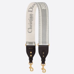 Dior Grey Christian Dior Shoulder Strap CDBS2248