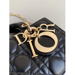 Dior Lady D-Joy Small Bag In Black Cannage Lambskin CDBS2323