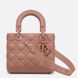 Dior Lady Dior My ABCDior Bag In Blush Ultra Matte Calfskin CDBS2291