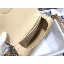 Dior Medium Bobby Bag In Beige Calfskin CDBS2408