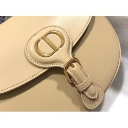 Dior Medium Bobby Bag In Beige Calfskin CDBS2408