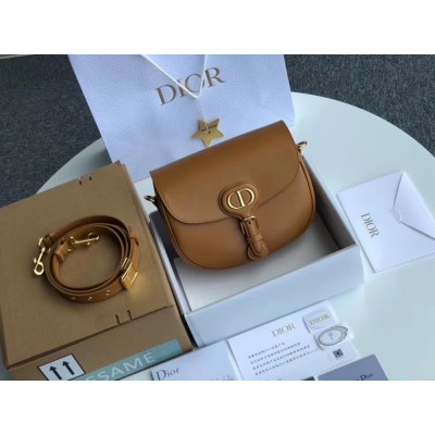 Dior Medium Bobby Bag In Camel Calfskin CDBS2415