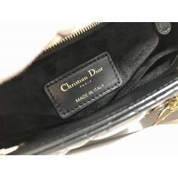 Dior Medium Lady Dior Bag In Black Cannage Lambskin CDBS2490