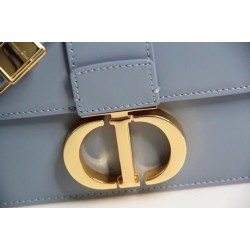 Dior Micro 30 Montaigne Bag In Grey Calfskin CDBS2591