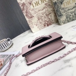 Dior Mini J'Adior Bag In Pink Ultra Matte Calfskin CDBS2629