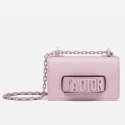 Dior Mini J'Adior Bag In Pink Ultra Matte Calfskin CDBS2629