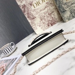 Dior Mini J'Adior Bag In White Ultra Matte Calfskin CDBS2630