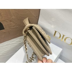 Dior Miss Dior Mini Bag In Beige Cannage Lambskin CDBS2690