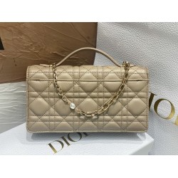 Dior Miss Dior Mini Bag In Beige Cannage Lambskin CDBS2690