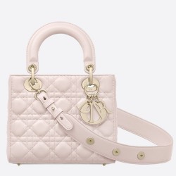 Dior My Lady Dior Bag In Pink Lambskin CDBS2701