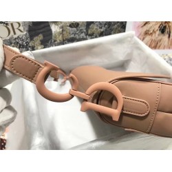 Dior Saddle Bag In Blush Ultramatte Calfskin CDBS2732