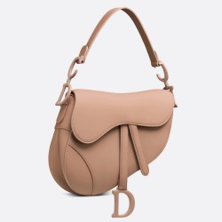 Dior Saddle Bag In Blush Ultramatte Calfskin CDBS2732