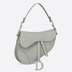 Dior Saddle Bag In Grey Ultramatte Calfskin CDBS2755