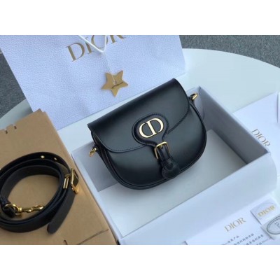 Dior Small Bobby Bag In Black Calfskin CDBS2817