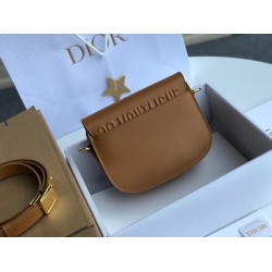 Dior Small Bobby Bag In Camel Calfskin CDBS2819